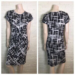 Black and white print dress - Spencer & Shaw